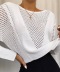 spring and autumn new neck hollow long-sleeved sweater  NSYX64021