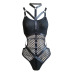 Hanging Neck Sexy Lingerie One-Piece Hollow set NSYX64025