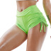 Shorts deportivos elásticos con lazo lateral en color liso NSML64135