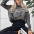 new casual letter printing sweater NSGJ64414