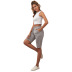 high waist casual sports five-point elastic shorts NSJM64534