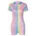new style spring and summer hot-selling tie-dye sports fitness jumpsuits NSLJ64635