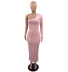 New fashion Pure Color Dress NSYC64671
