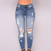 Summer new style ripped jeans NSSUO64825