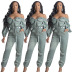 button front tooling sexy jumpsuit NSNK64904