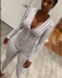 fashion spotted sexy jumpsuit NSNK64905