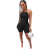 straps ribbed back jumpsuit NSNK64922