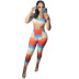 Gradient Printing Sports Casual Set NSNK64952
