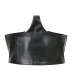 summer new solid color PU leather irregular vest NSRUI60344