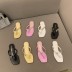 new summer square toe open toe Roman sandals NSHU60398