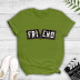 high-definition creative simple letter printing T-shirt NSYIC60471