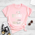 simple reflective laser letter printing T-shirt NSYIC60481
