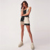 fashion splicing tassual skirt NSYB65097