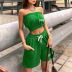 summer new style fashion elastic top five-point pants NSRUI65258