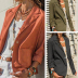 Temperament Cotton & Linen Casual Solid Color Long-Sleeved Short Coat NSXIA65319