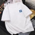 summer new printed short-sleeved T-shirt NSATE61017