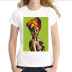 retro hand-painted loose T-shirt NSATE61050