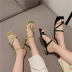 flat-heeled toe beach soft-soled shoes NSHU61103