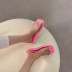fashion clear slide sandals NSHU61137