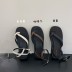 fashion cross straps thong sandals NSHU61142