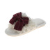 pure color suede bow slippers NSZSC61155