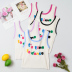Three-Dimensional Embroidery Contrast Color Casual Knitted Vest NSYAY61261