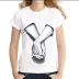 fashion cross-arm printing short-sleeved t-shirt  NSATE61180