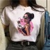 summer new fashion beautiful printing short-sleeved T-shirt NSATE61253