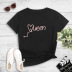 simple letter printing student t-shirt NSYIC61285