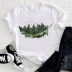 spring new creative casual printing T-shirt NSATE61309