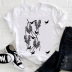 spring new creative casual printing T-shirt NSATE61309