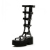 thick high-heeled rivet belt buckle sandals NSSO61337