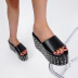 super high-heel muffin rivet slippers NSSO61342