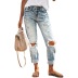Ripped Thin Washed Jeans NSYF61555