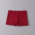 Pantalones cortos casuales de cintura media de color sólido NSHS61575