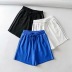 Summer new fashion elastic waist casual sports slimming shorts NSHS61805