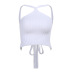 Summer new style hanging neck halter knitted sling vest NSFLY61919
