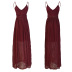 wholesale clothing vendors Nihaostyles lace halter stitching chiffon dress NSYSM67108