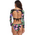 wholesale clothing vendor Nihaostyles sexy backless long-sleeved bikini  NSGM67200