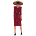 nihaostyle clothing wholesale spring split bag hip pure color simple dress NSSA67209