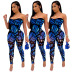 wholesale clothing vendor Nihaostyles fashion print jumpsuit  NSCN67229