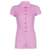 wholesale clothing vendor Nihaostyles POLO collar button jumpsuit NSKAJ67265