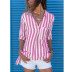 wholesale clothing vendor Nihaostyles striped long-sleeved casual shirt  NSBTY67295