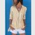 wholesale clothing vendor Nihaostyles striped long-sleeved casual shirt  NSBTY67295