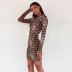 nihaostyle clothing wholesale new leopard print dress NSHTL67312