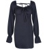 nihaostyle clothing wholesale summer new slim slimming lace dress NSHTL67363