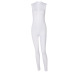 nihaostyle clothing wholesale fashion zipper sleeveless round neck slim jumpsuit NSHTL67375