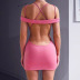 nihaostyle clothing wholesale new lace sexy halter split zipper dress NSHTL67376
