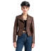 wholesale women s clothing Nihaostyles slim thin leather motorcycle jacket  NSNXH67388