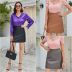wholesale women s clothing Nihaostyles PU leather stretch skirt  NSNXH67390